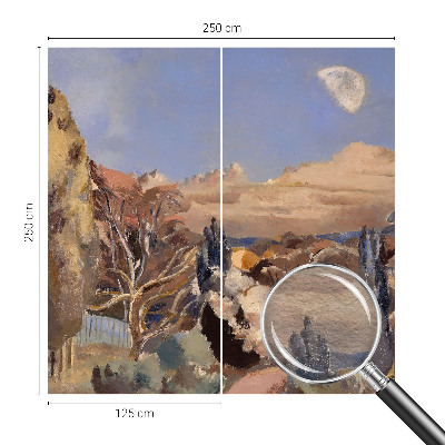 Fototapeta za dnevno sobo Gozdna pokrajina