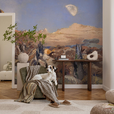 Fototapeta za dnevno sobo Gozdna pokrajina