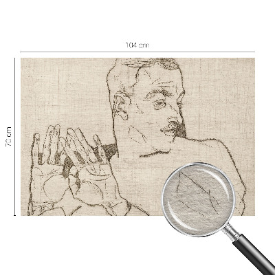 Stenska dekoracija fototapeta z izrazitim značajem za poudaritev prostora