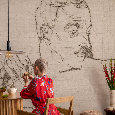 Stenska dekoracija fototapeta Izrazit značaj