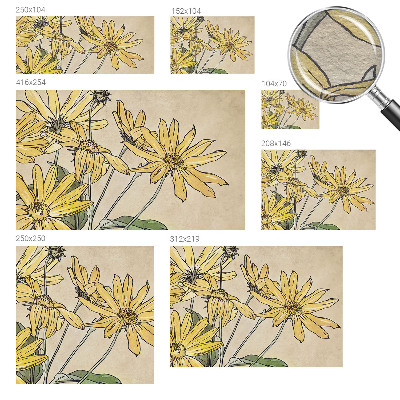 Fototapeta s tiskom Akvarelne rože