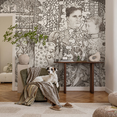 Foto tapeta Cvetlični portreti