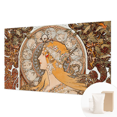 Netkana fototapeta z zodiakalnim motivom v elegantnem slogu