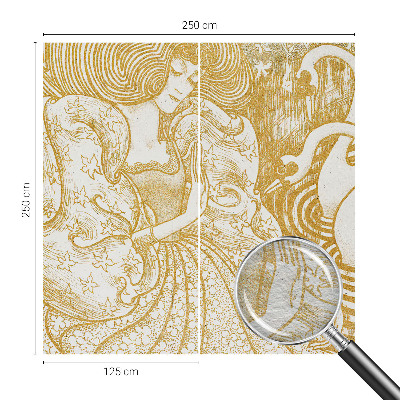 Stenska fototapeta flis Ženstvena eleganca