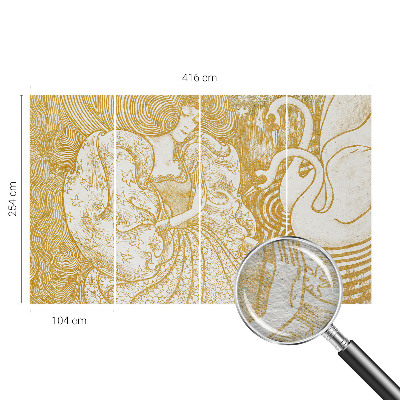 Stenska fototapeta flis Ženstvena eleganca