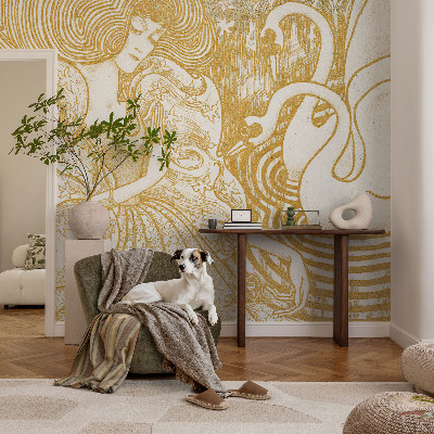 Stenska fototapeta flis Ženstvena eleganca