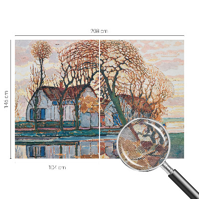 Fototapeta za dnevno sobo Idilična pokrajina