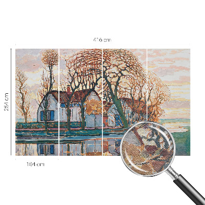 Fototapeta za dnevno sobo Idilična pokrajina