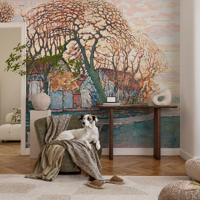 Fototapeta za dnevno sobo Idilična pokrajina