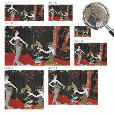 Fototapeta za spalnico z elegantnim prizorom