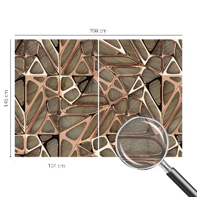 Moderna fototapeta z geometrijskim vzorcem