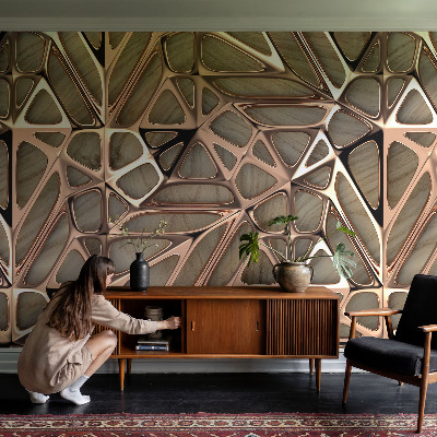 Moderna fototapeta z geometrijskim vzorcem