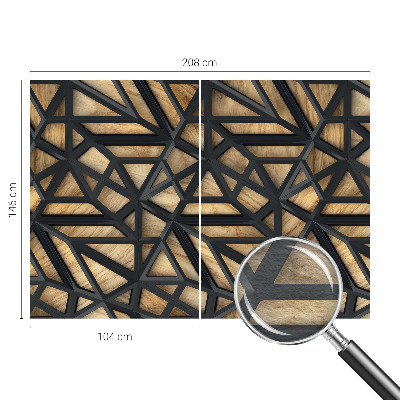 Visokokakovostna fototapeta z geometrijskim motivom