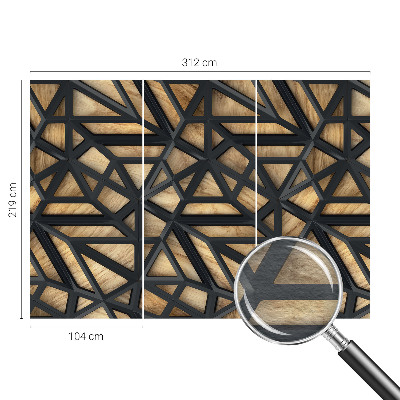 Visokokakovostna fototapeta Geometrijska povezava