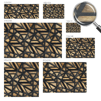 Visokokakovostna fototapeta Geometrijska povezava