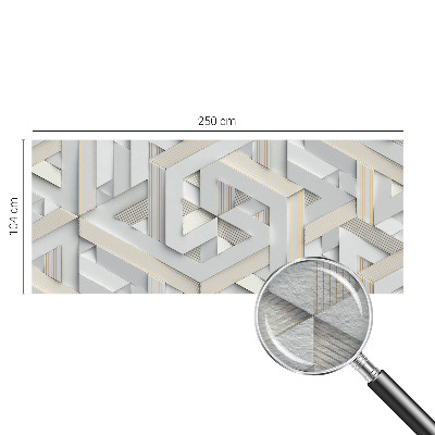 Stenska dekoracija fototapeta Iluzorne oblike