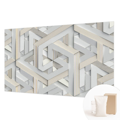 Stenska dekoracija fototapeta Iluzorne oblike