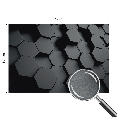 Dekorativna fototapeta 3D šesterokotniki