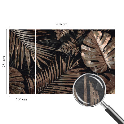 Fototapeta s tiskom Eksotični listi