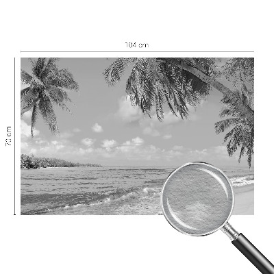 Netkana fototapeta s tropskim motivom