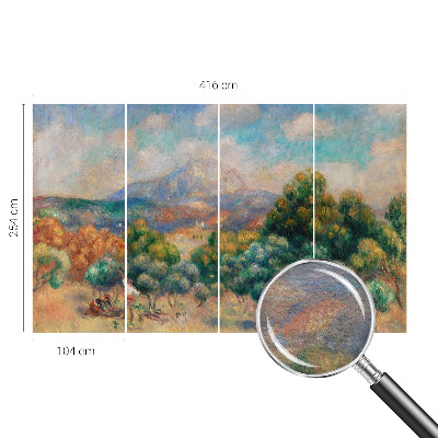 Fototapeta za spalnico z motivom gorske pokrajine