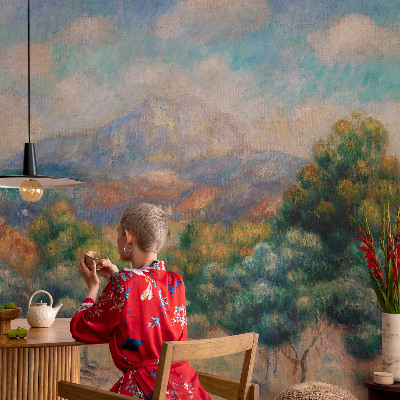 Fototapeta za spalnico Gorska pokrajina