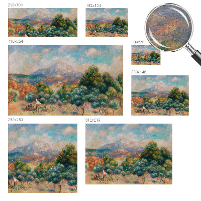 Fototapeta za spalnico Gorska pokrajina