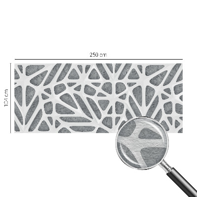 Flis fototapeta za otroško sobo Geometrijsko omrežje