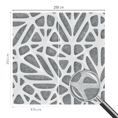 Flis fototapeta za otroško sobo Geometrijsko omrežje