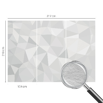 Moderna fototapeta Trikotni mozaik