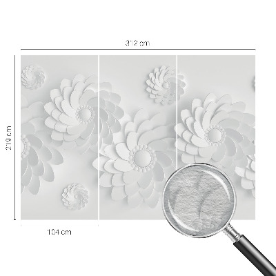 Fototapeta s tiskom z motivom cvetlične elegance