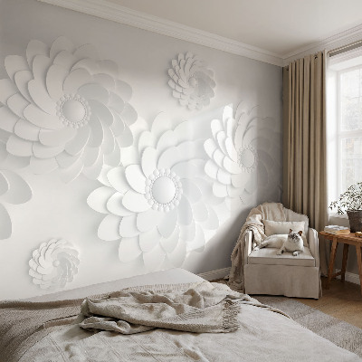 Fototapeta s tiskom z motivom cvetlične elegance