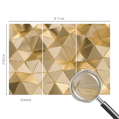 Flis fototapeta Trikotni vzorci