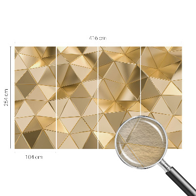 Flis fototapeta Trikotni vzorci