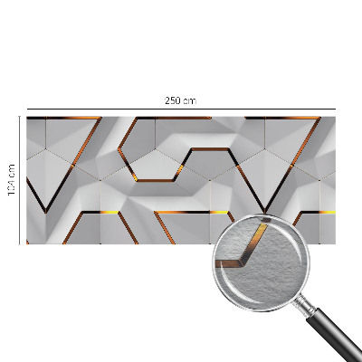 Netkana fototapeta Tridimenzionalni vzorci