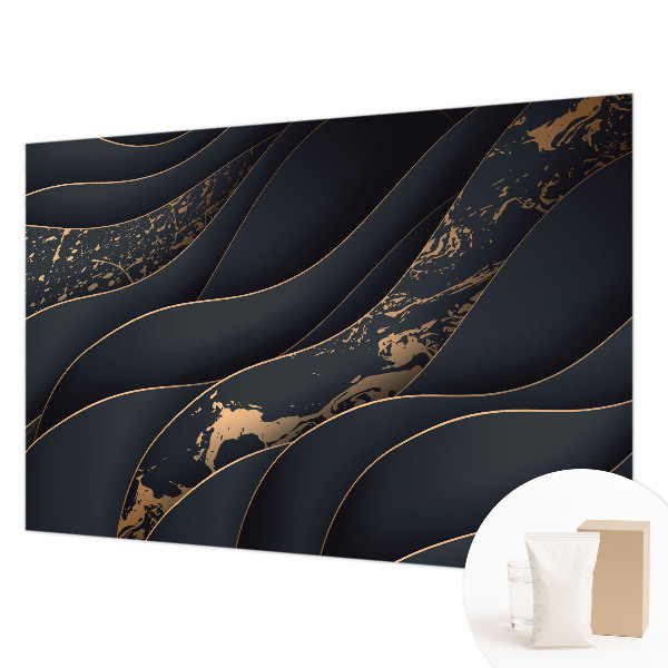 Stenska fototapeta flis Elegantni valovi