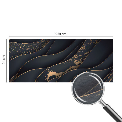 Stenska fototapeta flis z motivom elegantnih valov