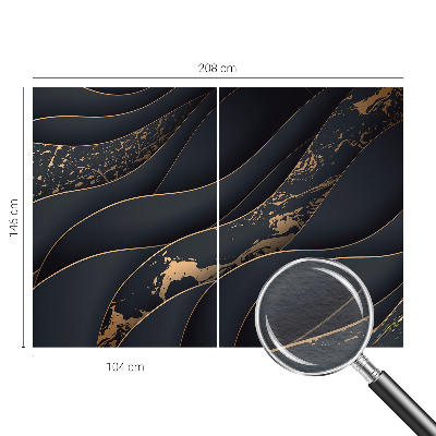 Stenska fototapeta flis Elegantni valovi