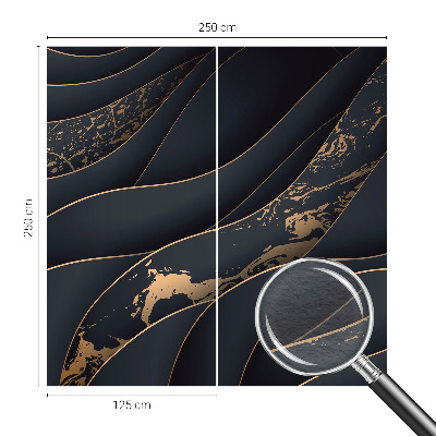 Stenska fototapeta flis Elegantni valovi