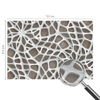 Tiskana fototapeta flis Geometrijsko omrežje