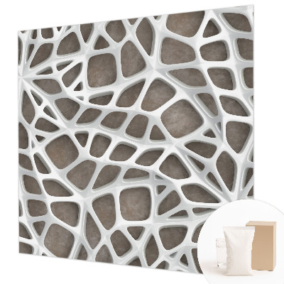 Tiskana fototapeta flis Geometrijsko omrežje