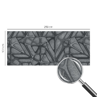 Fototapeta za dnevno sobo z geometrijskim vzorcem