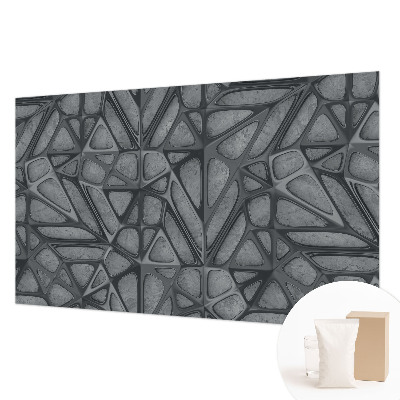 Fototapeta za dnevno sobo z geometrijskim vzorcem