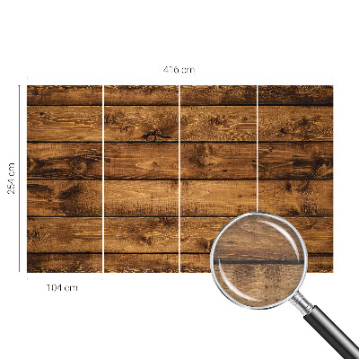 Fototapeta za steno z motivom lesenih desk