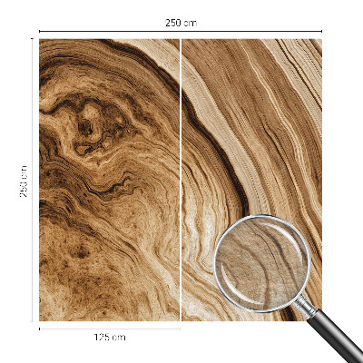 Fototapeta po meri Leseno zrno