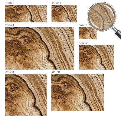 Fototapeta po meri Leseno zrno