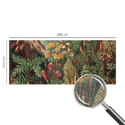 Fototapeta za spalnico Eksotični vrt