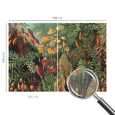 Fototapeta za spalnico Eksotični vrt