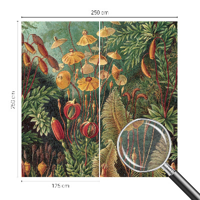 Fototapeta za spalnico Eksotični vrt