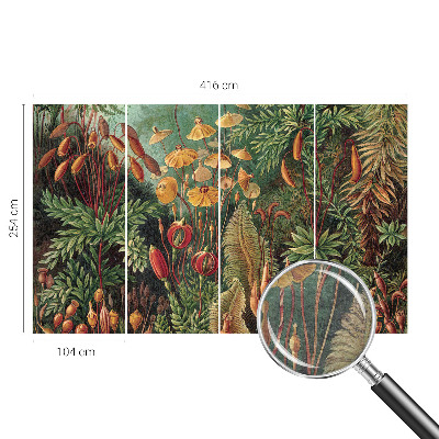 Fototapeta za spalnico Eksotični vrt